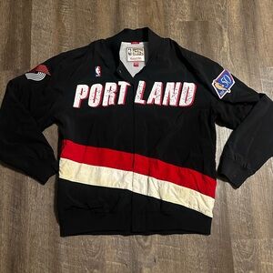 Mitchell & Ness NBA Blazers Authentic Warm Up Jacket